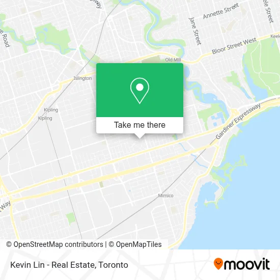 Kevin Lin - Real Estate map