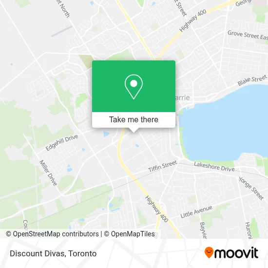 Discount Divas map