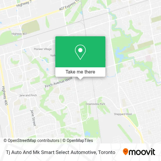 Tj Auto And Mk Smart Select Automotive map