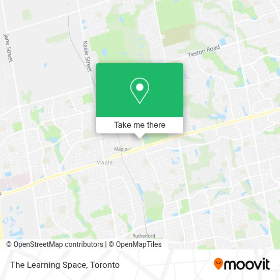 The Learning Space map