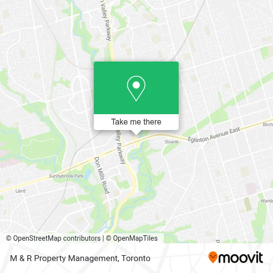 M & R Property Management map