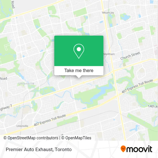 Premier Auto Exhaust map