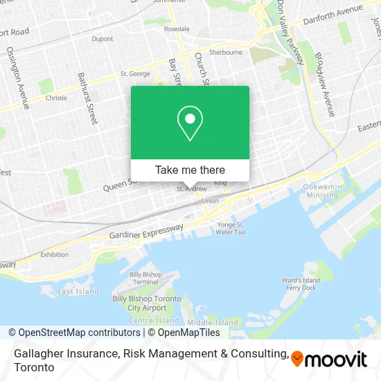 Gallagher Insurance, Risk Management & Consulting map