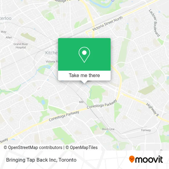 Bringing Tap Back Inc map