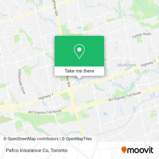 Pafco Insurance Co map