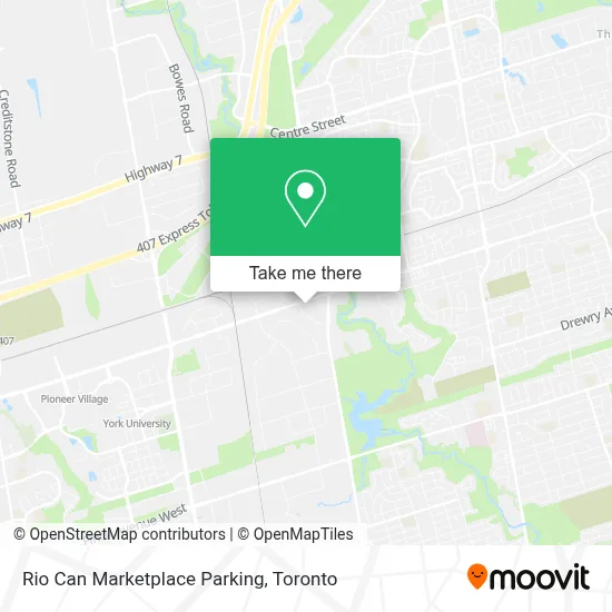 Rio Can Marketplace Parking map