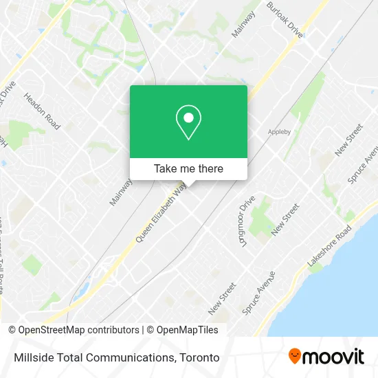 Millside Total Communications map