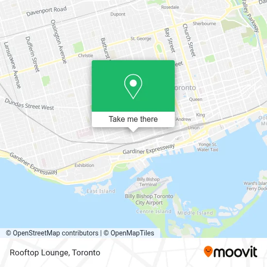 Rooftop Lounge plan