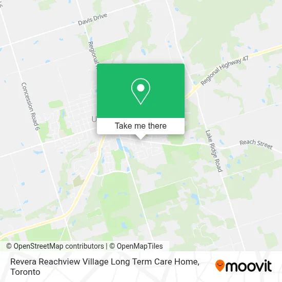 Revera Reachview Village Long Term Care Home map