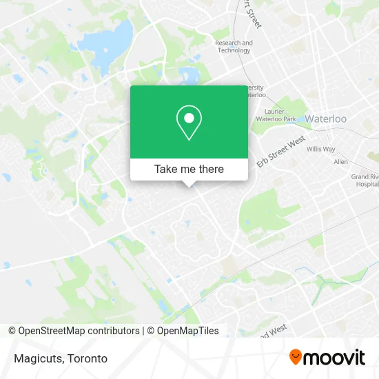 Magicuts map