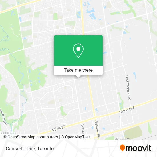 Concrete One map