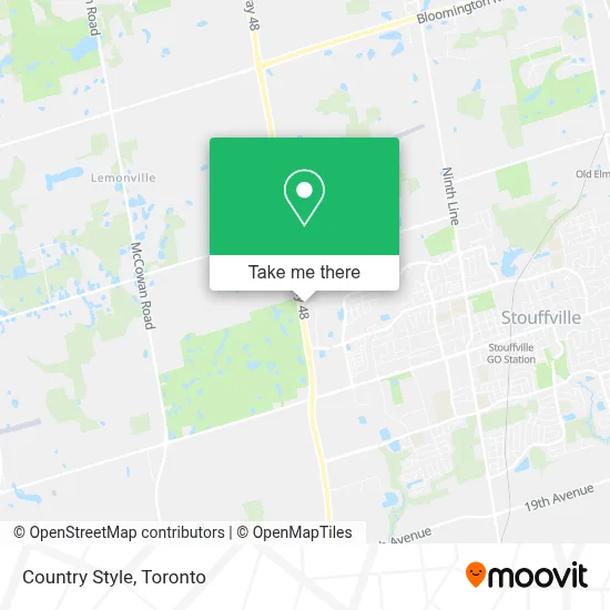 Country Style map