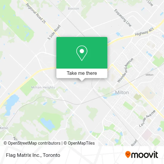 Flag Matrix Inc. map