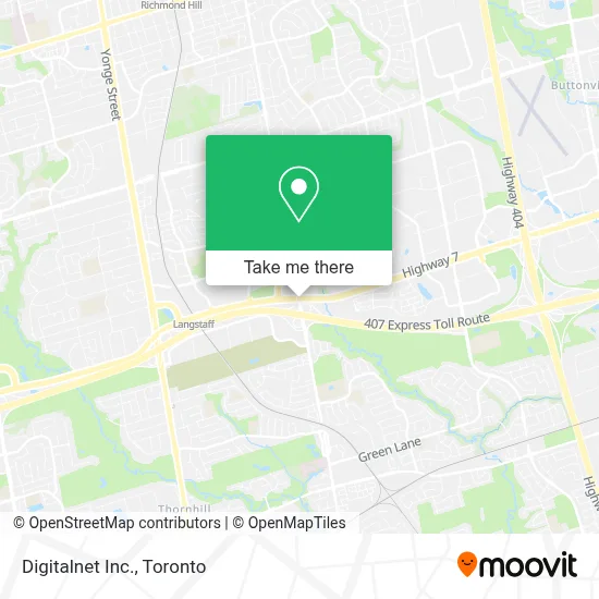 Digitalnet Inc. map