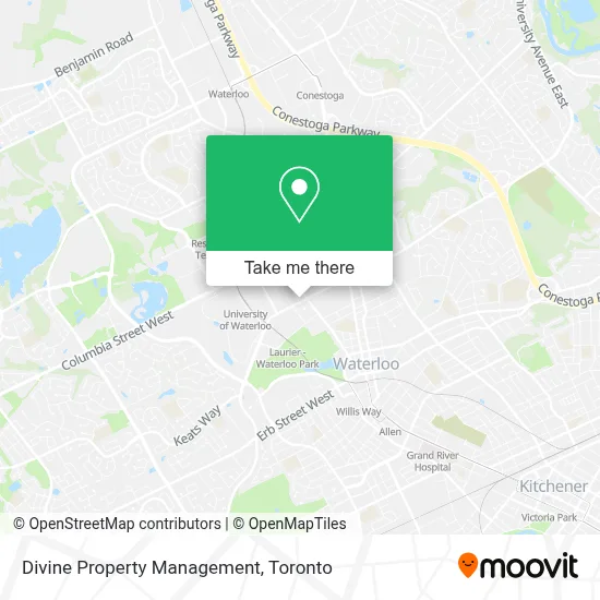 Divine Property Management map