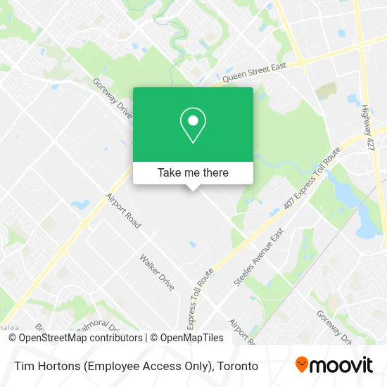 Tim Hortons (Employee Access Only) plan