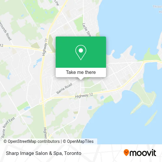 Sharp Image Salon & Spa map