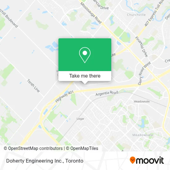 Doherty Engineering Inc. map