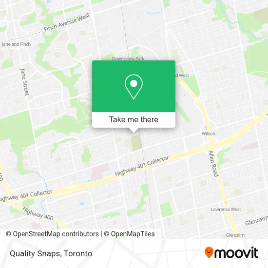 Quality Snaps map