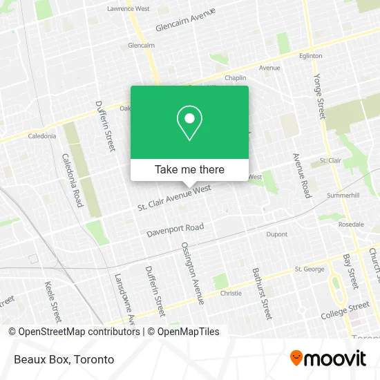 Beaux Box map