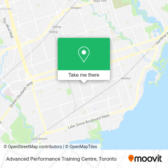Advanced Performance Training Centre map