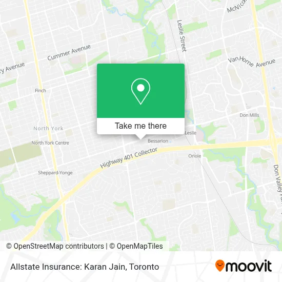 Allstate Insurance: Karan Jain map
