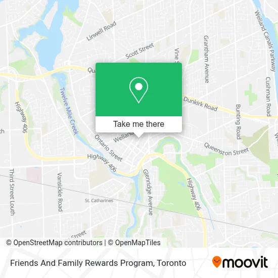 Friends And Family Rewards Program map