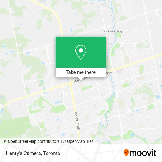Henry's Camera map