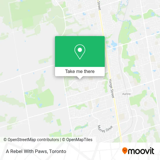 A Rebel With Paws map
