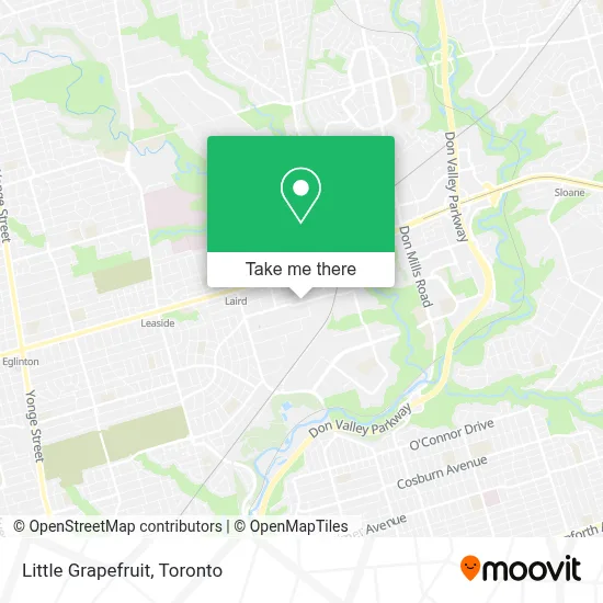 Little Grapefruit map