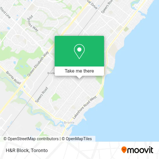 H&R Block map