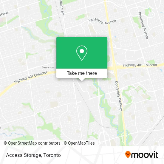 Access Storage map