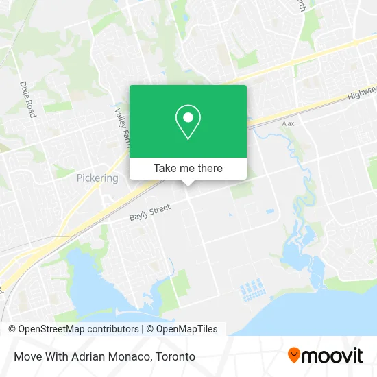 Move With Adrian Monaco map