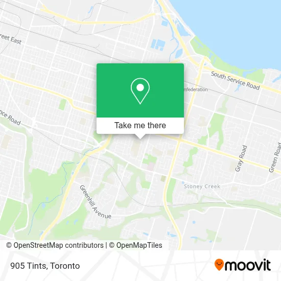 905 Tints map