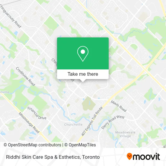 Riddhi Skin Care Spa & Esthetics map