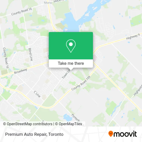 Premium Auto Repair map