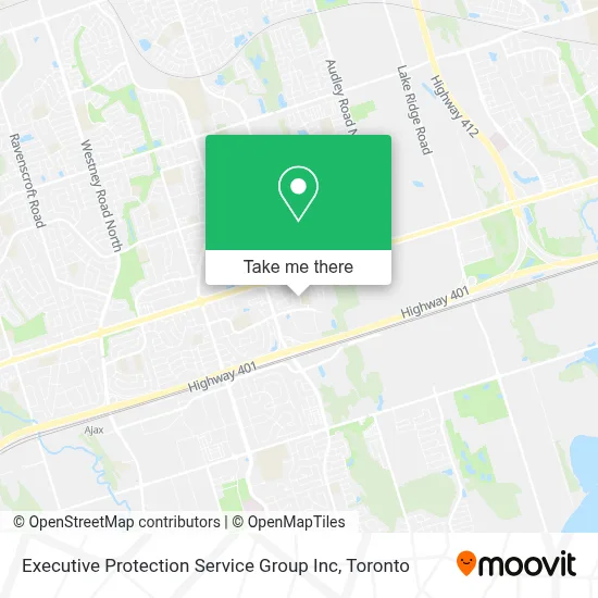 Executive Protection Service Group Inc map
