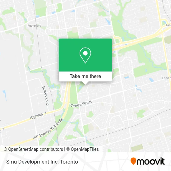 Smu Development Inc map