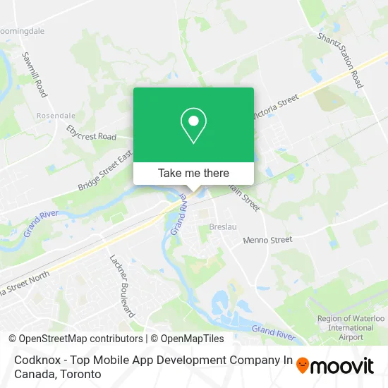 Codknox - Top Mobile App Development Company In Canada map