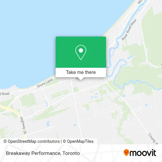Breakaway Performance map