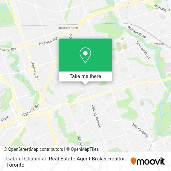 Gabriel Chahinian Real Estate Agent Broker Realtor map