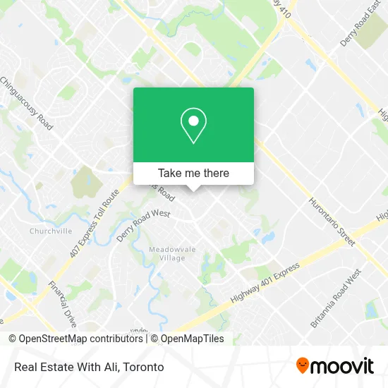 Real Estate With Ali map