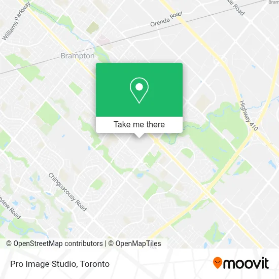 Pro Image Studio map