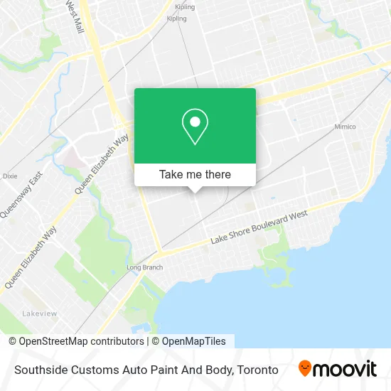 Southside Customs Auto Paint And Body map