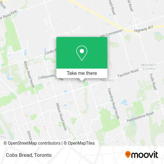 Cobs Bread map