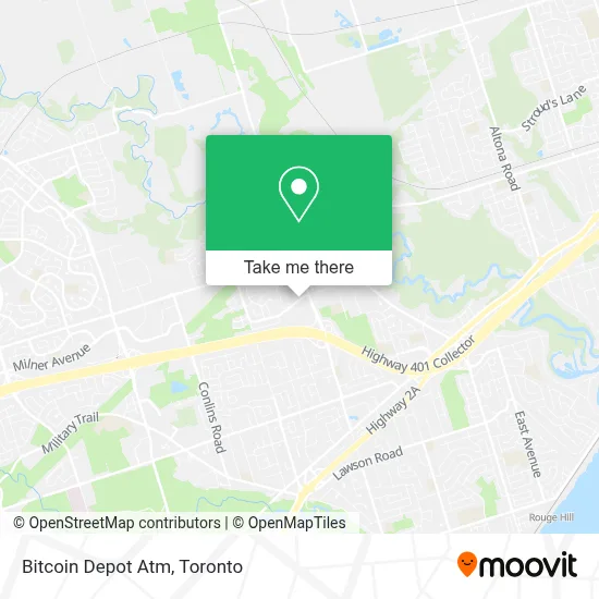 Bitcoin Depot Atm map