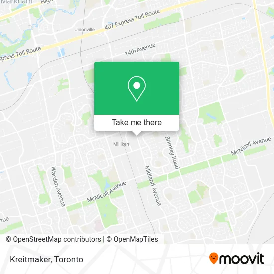 Kreitmaker map