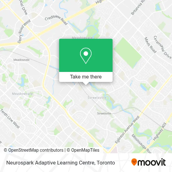 Neurospark Adaptive Learning Centre map