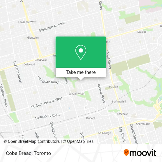 Cobs Bread map