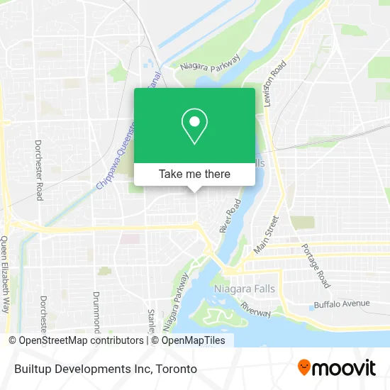 Builtup Developments Inc map